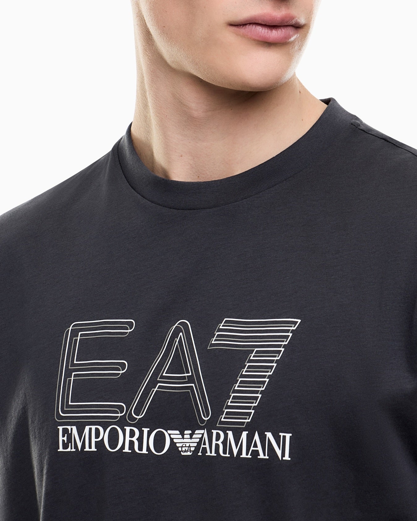 T-SHIRT EA7 GRIGIO