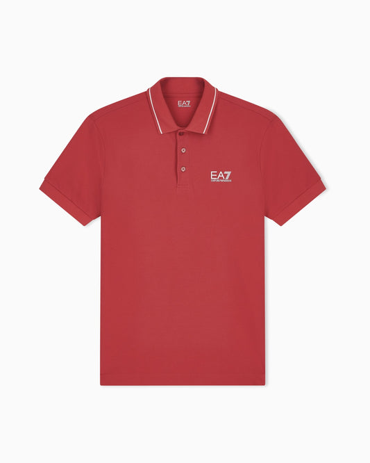 POLO EA7 ROSSO