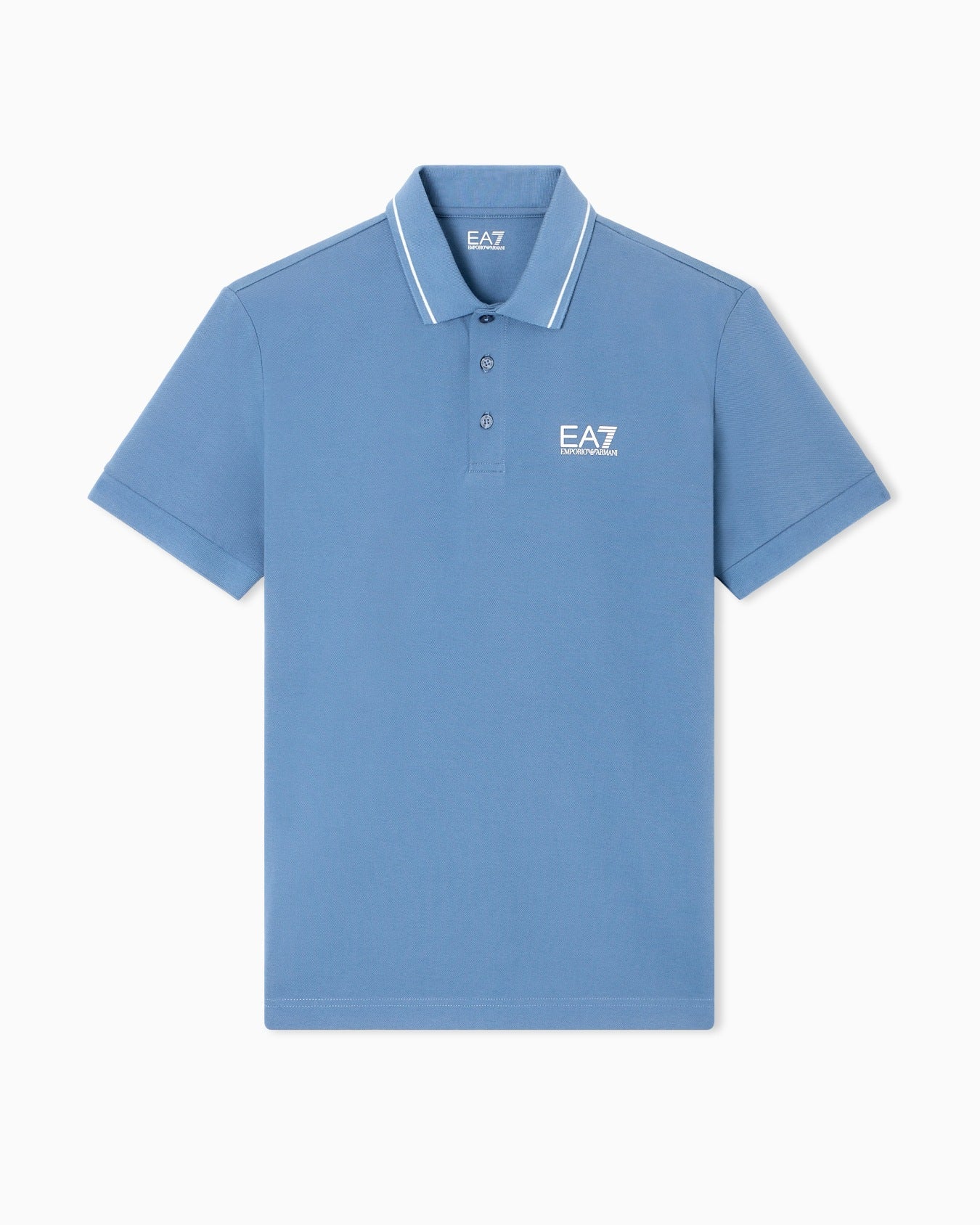POLO EA7 AZZURRO