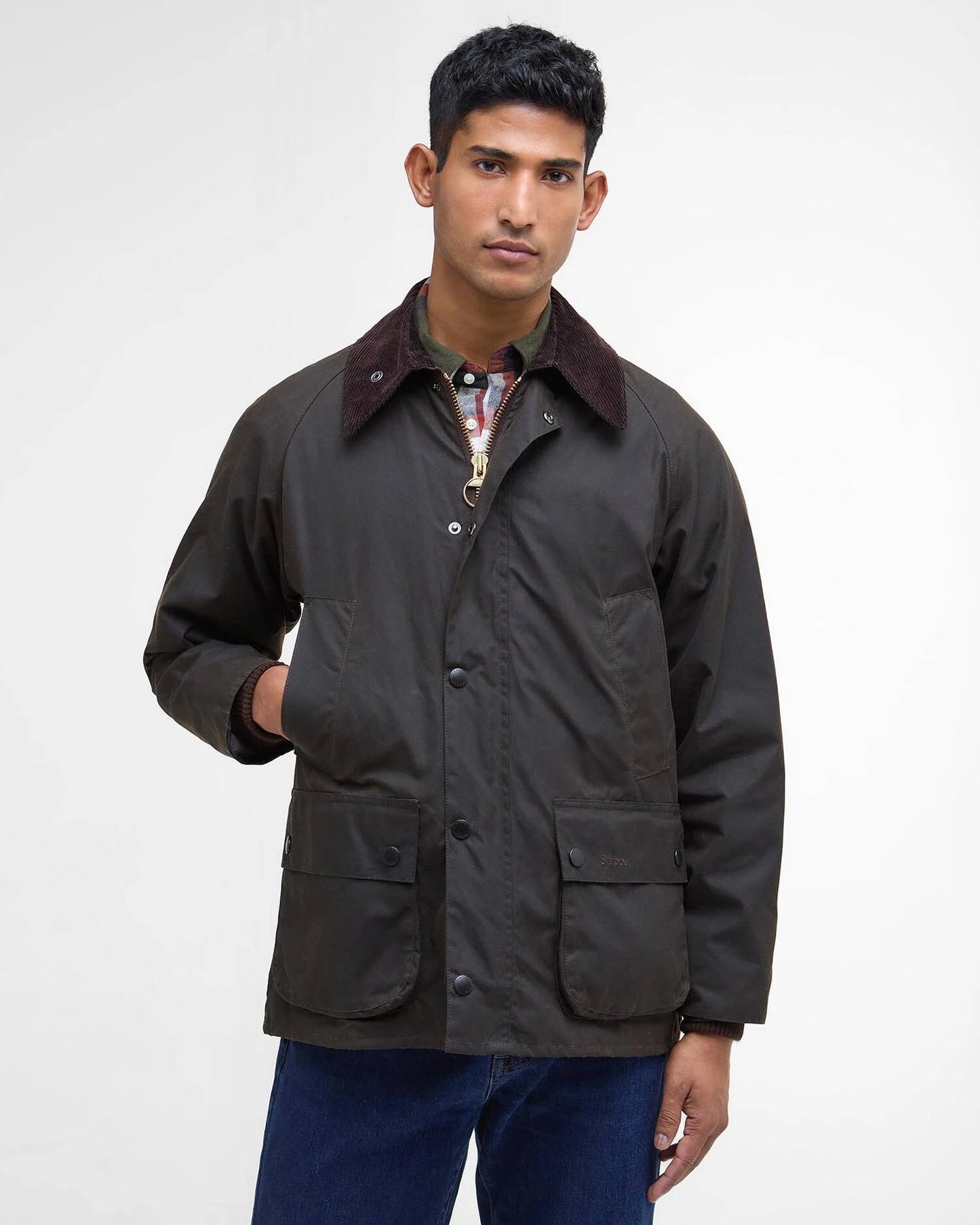 Barbour  Bedale wax olive